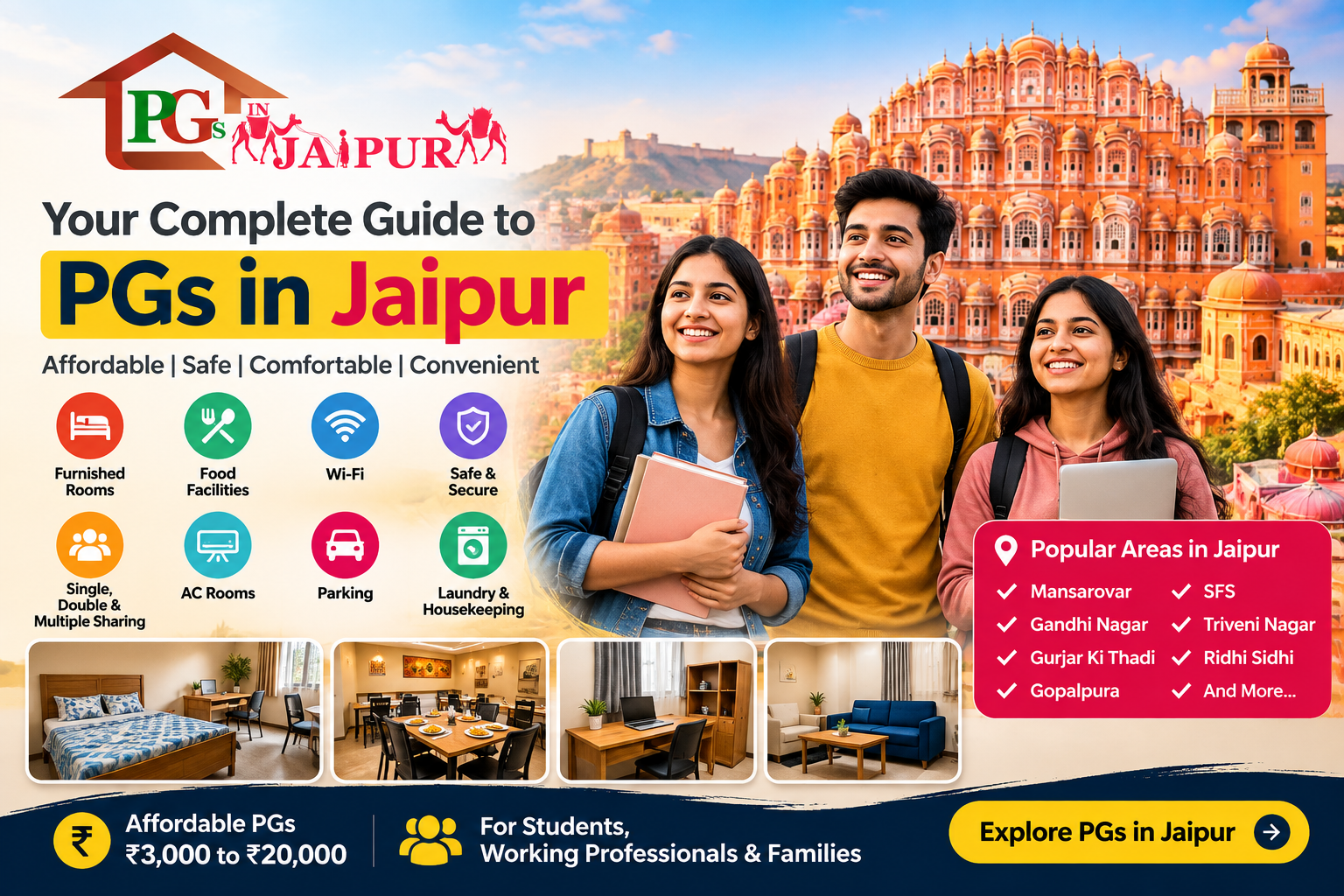 PGs in Jaipur