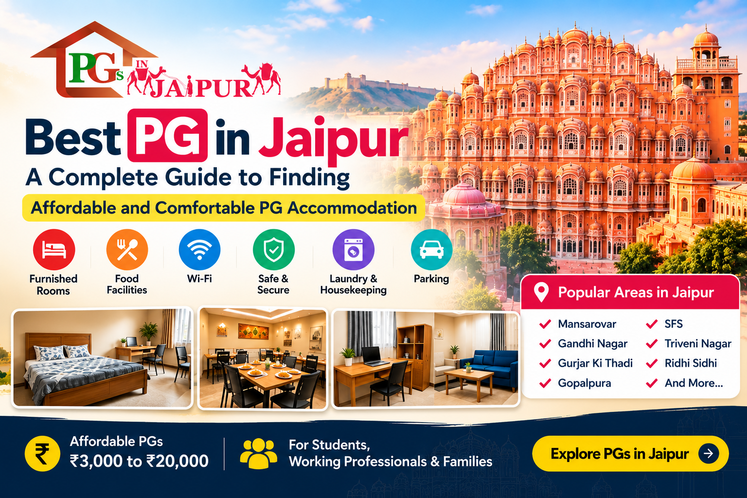 Best PG in Jaipur